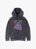 Lilo & Stitch Kaiju Stitch Waves Mineral Wash Hoodie Hot Topic Exclusive