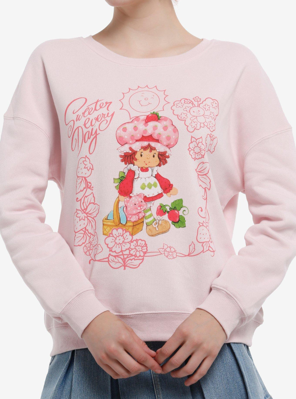 Strawberry Shortcake Sweeter Every Day Girls Sweatshirt