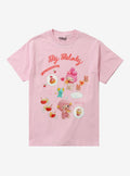 My Melody Kuromi Snack Friends Girls T-Shirt