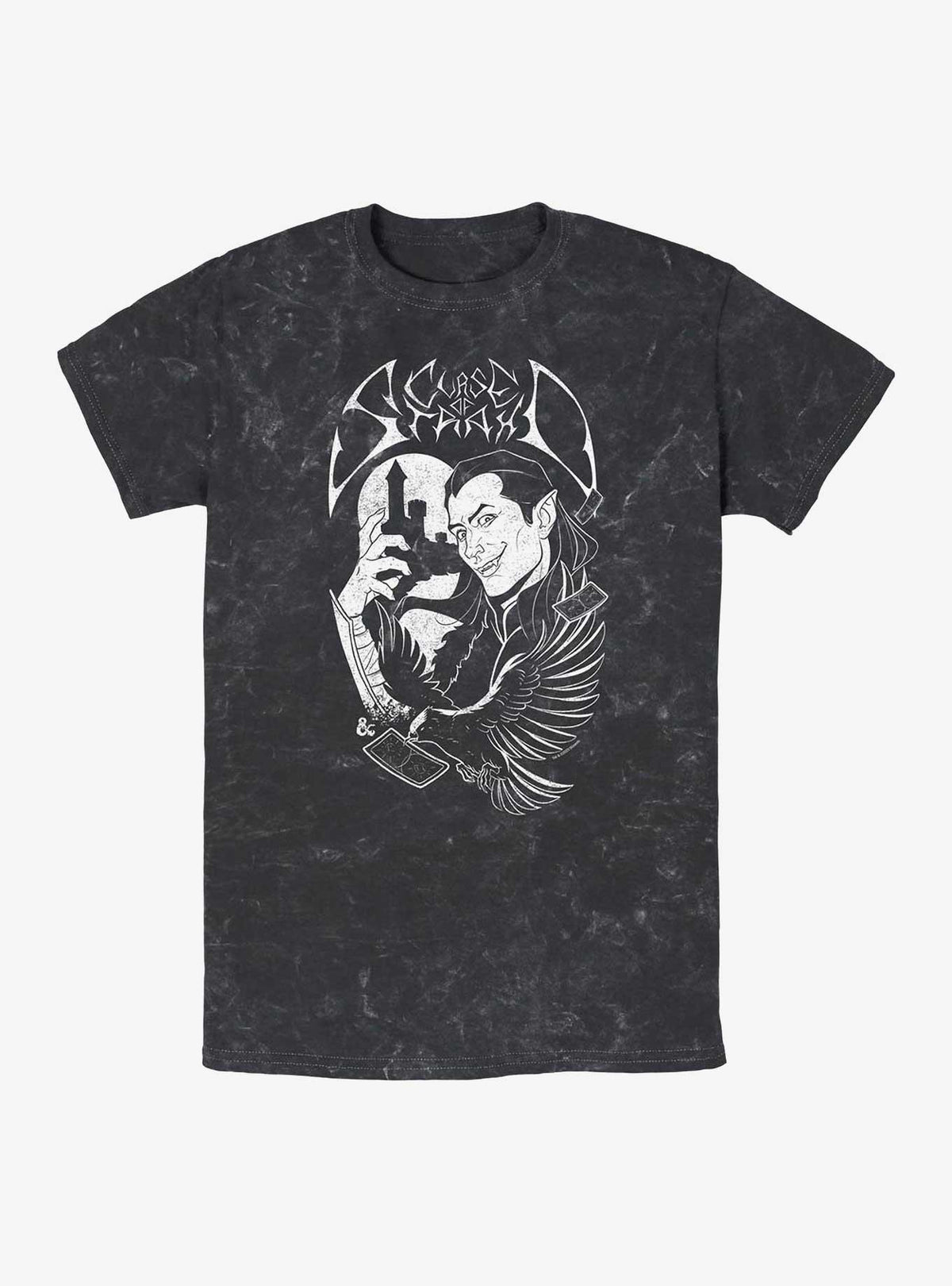 Dungeons Dragons Death Metal Strahd Mineral Wash T-Shirt