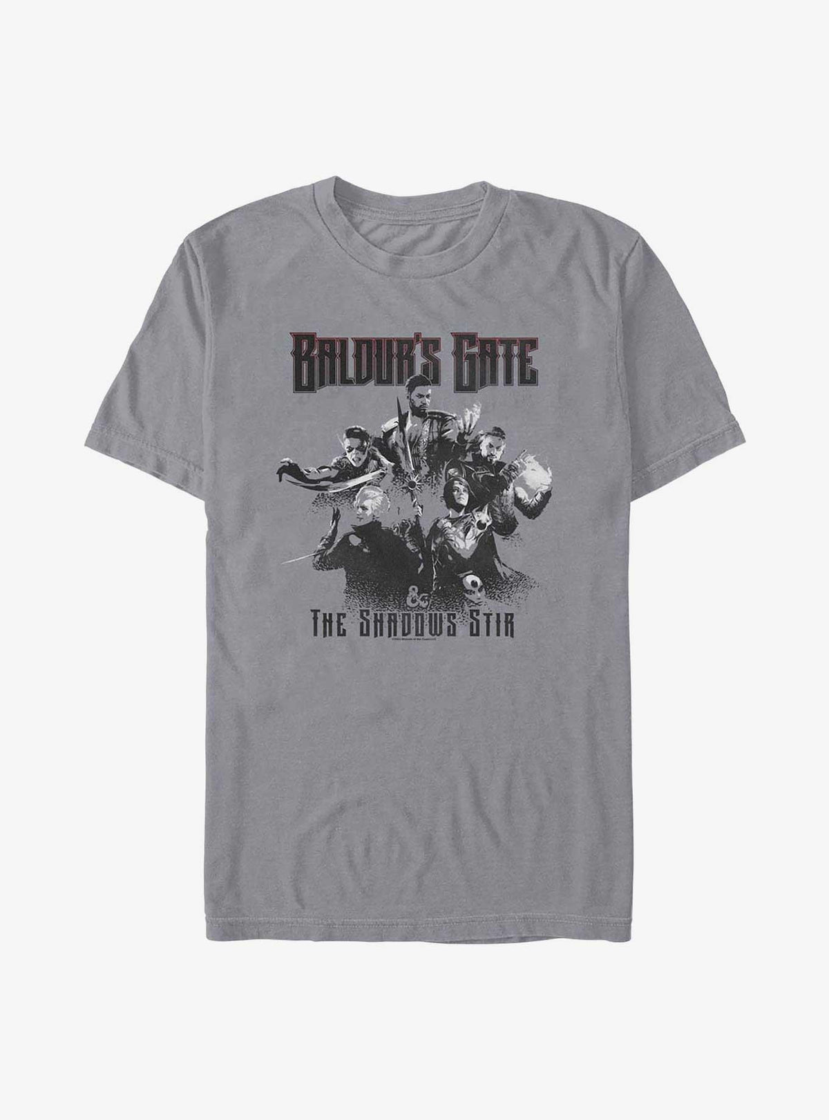 Dungeons Dragons Baldur's Gate The Shadows Stir Garment Dye T-Shirt