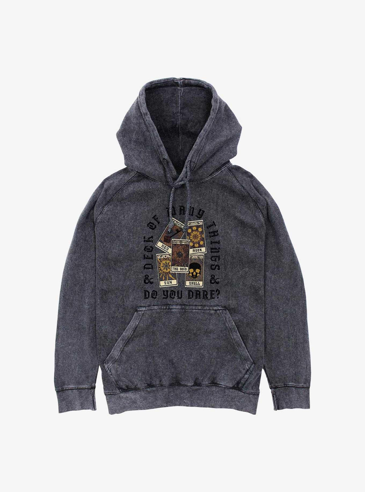 Dungeons & Dragons Deck Of Many Things Mineral Wash Hoodie