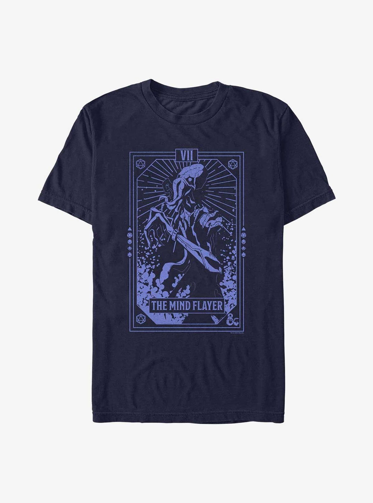 Dungeons Dragons Mindflayer Tarot T-Shirt