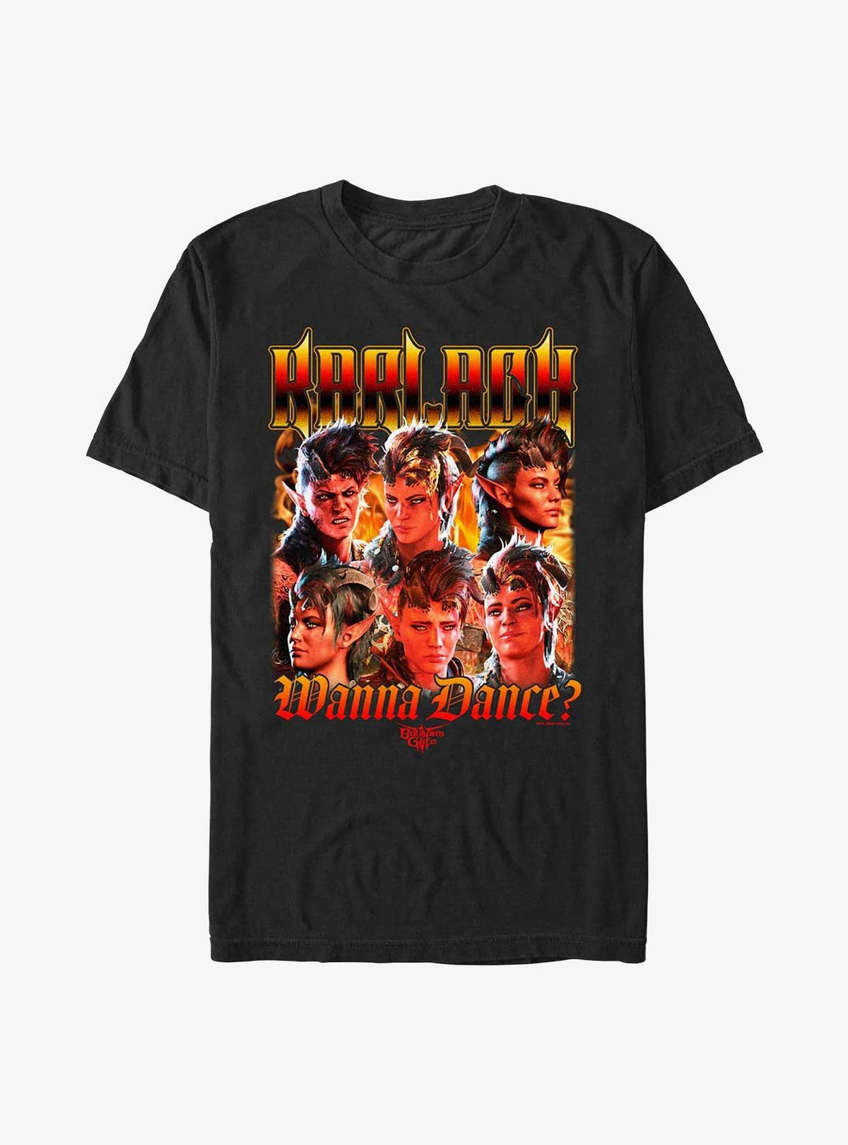 Dungeons Dragons Baldur's Gate Karlach Wanna Dance T-Shirt