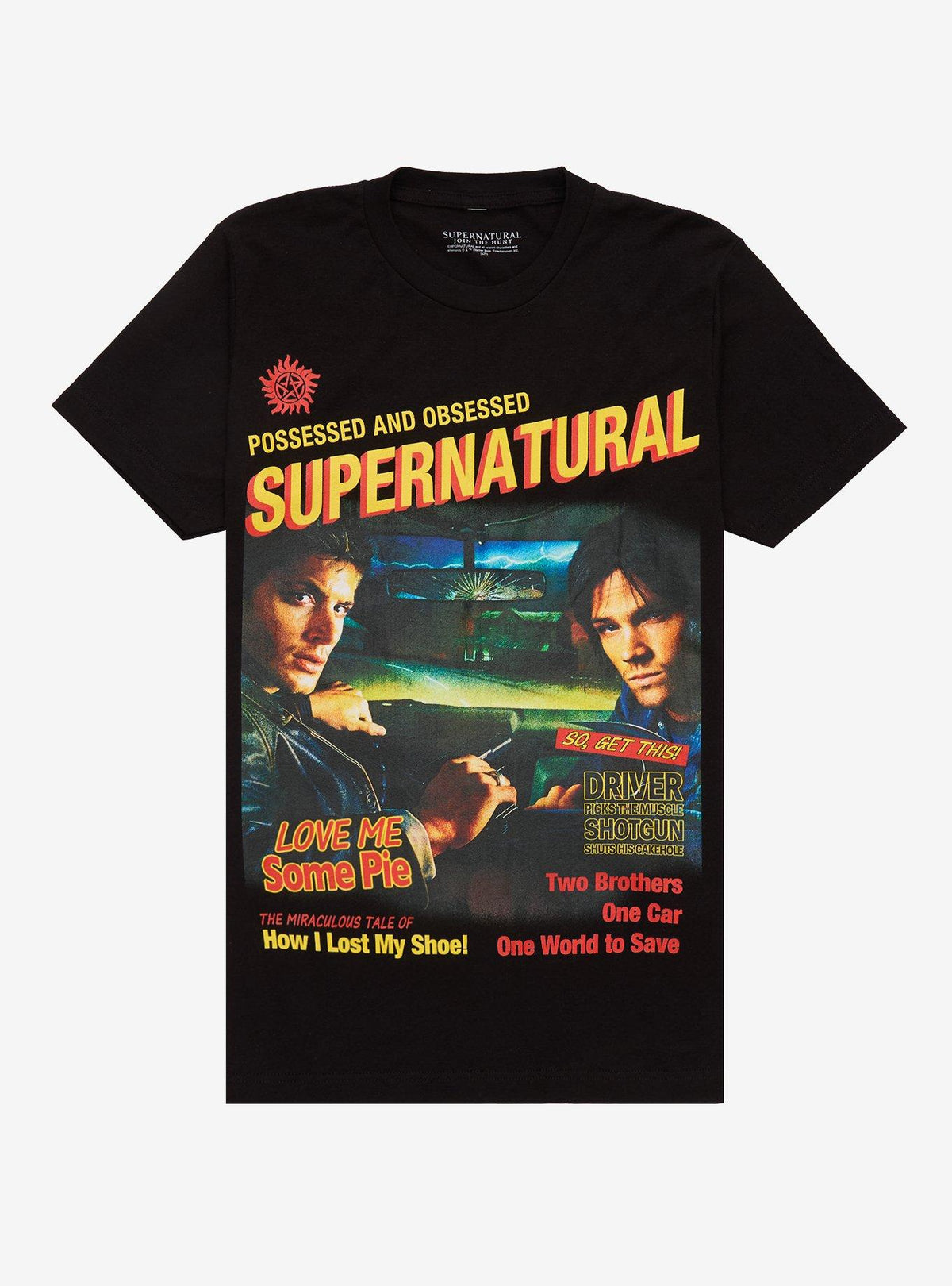 Supernatural Winchester Brothers Poster T-Shirt 2