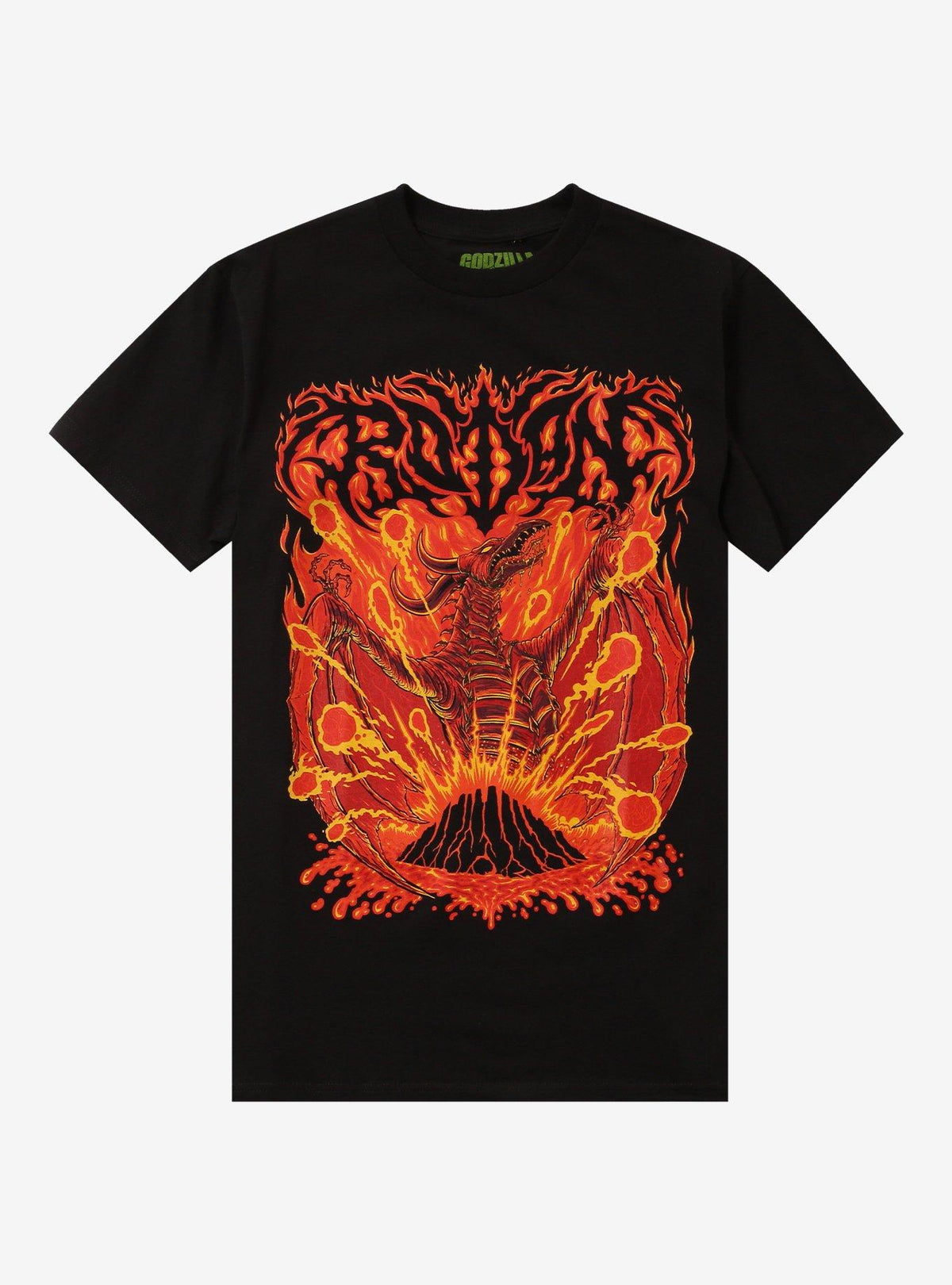 Godzilla Ghost X Ghost Rodan Metal T-Shirt 2