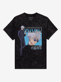 supernatural anime Young Gojo Dark Wash T-Shirt