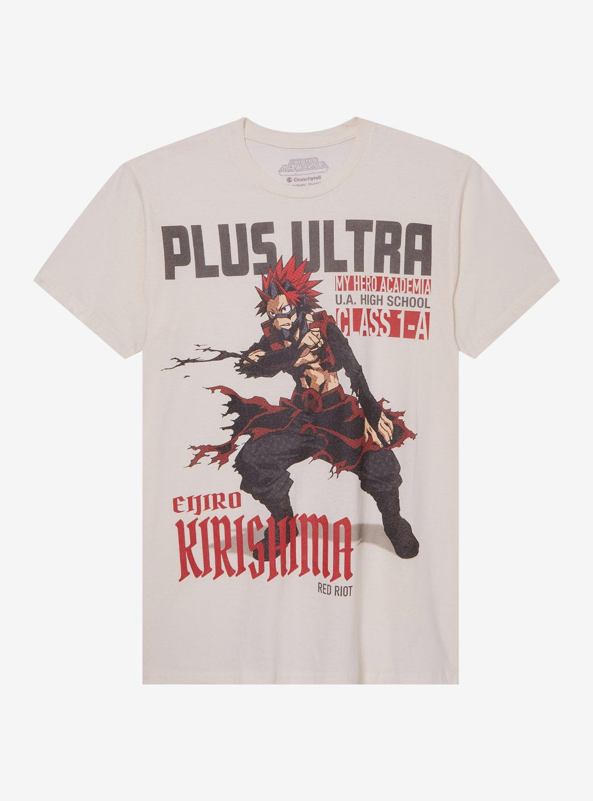 hero anime Kirishima Magazine T-Shirt 2