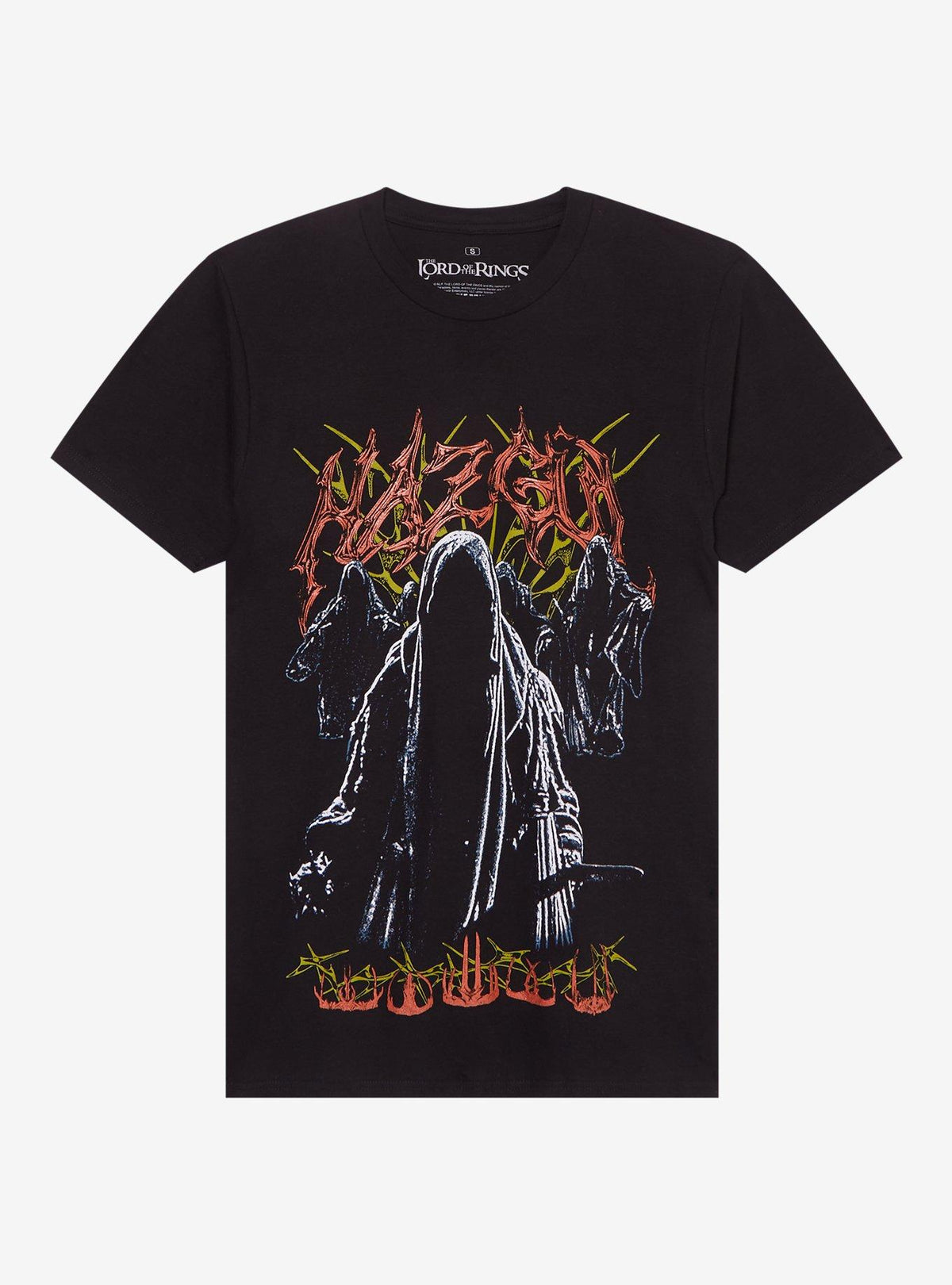 The Lord Of The Rings Nazgul Metal Two-Sided T-Shirt