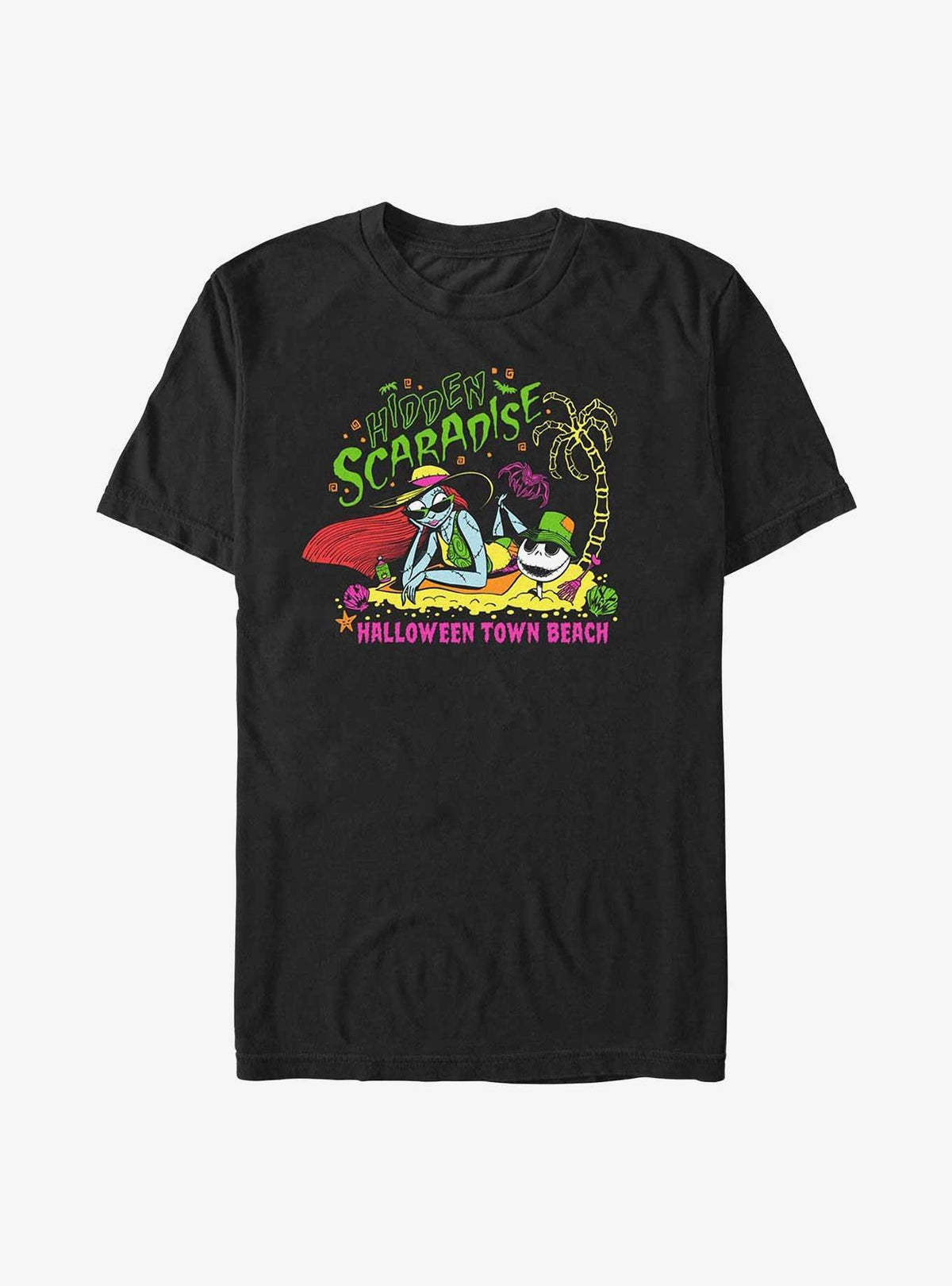 spooky holiday Hidden Scaradise Big Tall T-Shirt