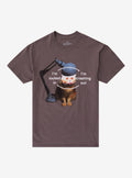 Locked In Crashing Out Cat T-Shirt By Goodie Two Sleeves