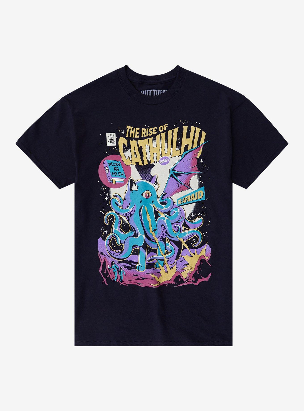 Rise Of Cathulhu Comic Book T-Shirt By Ilustrata