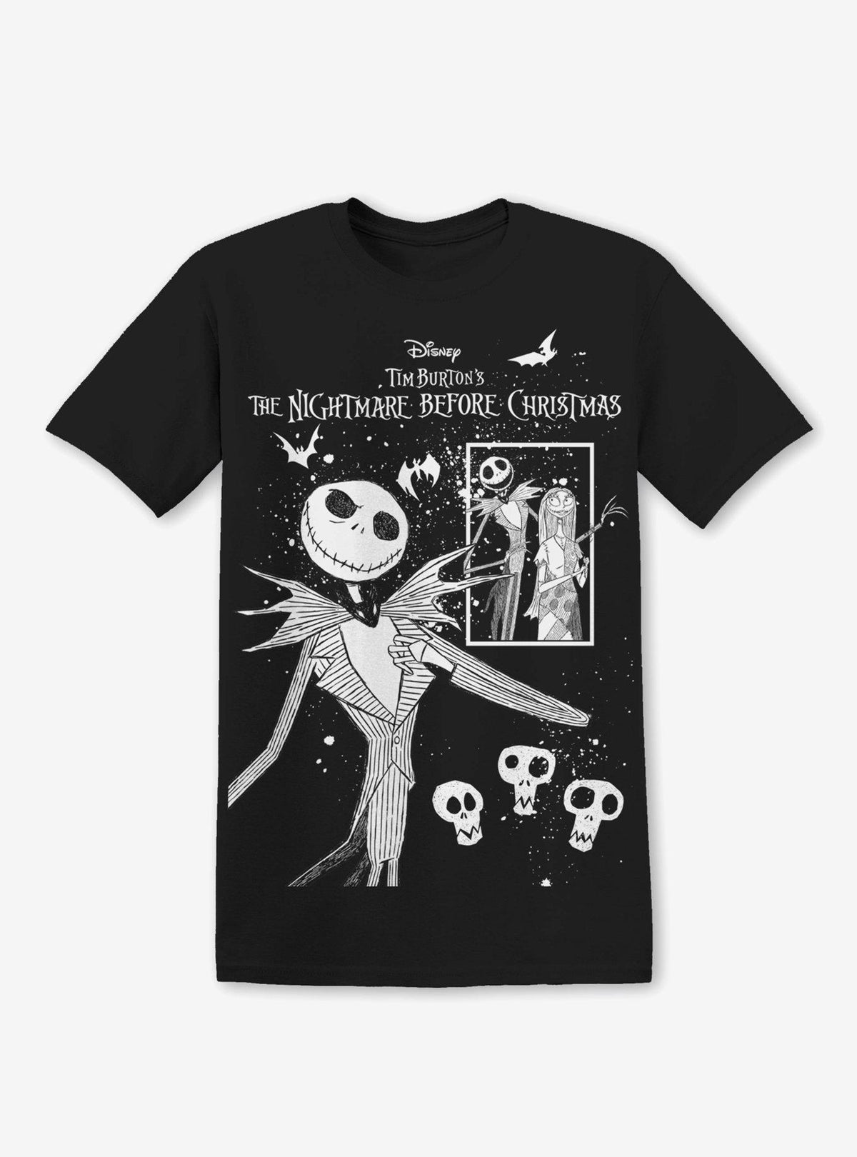 spooky holiday Jack Sally Girls T-Shirt