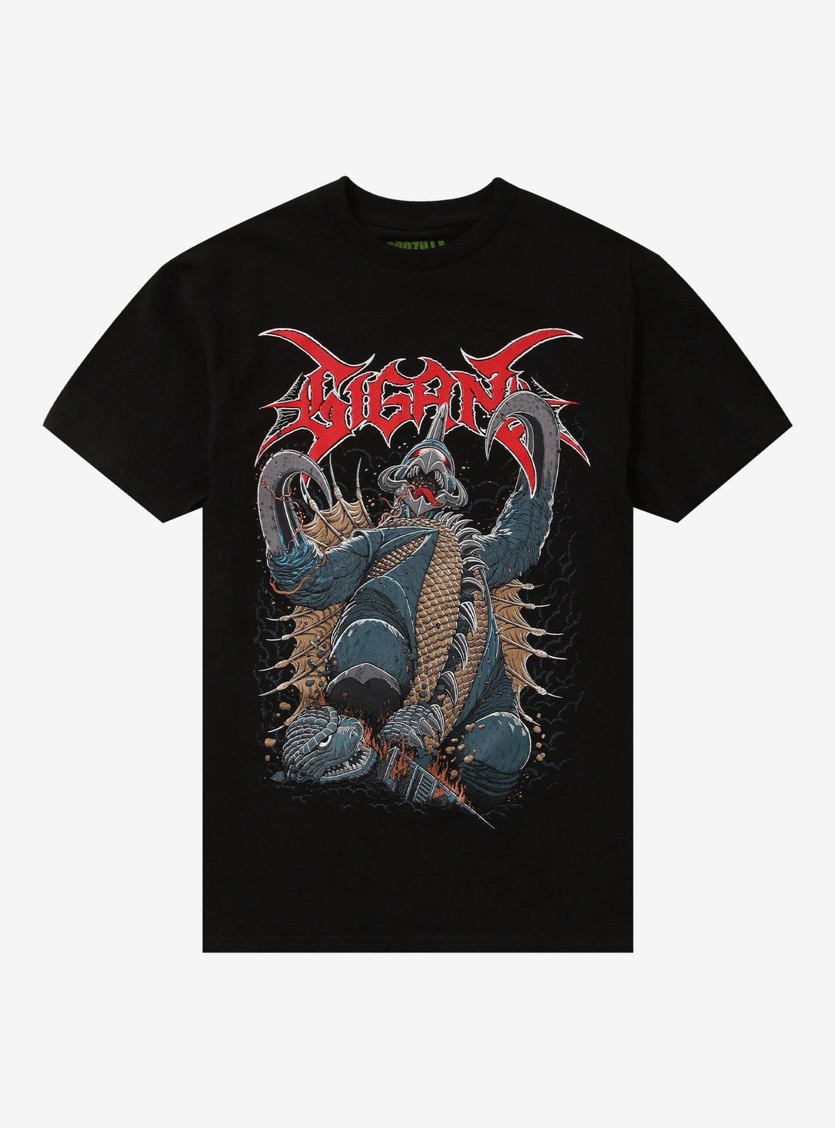 Godzilla Ghost X Ghost Gigan Metal T-Shirt