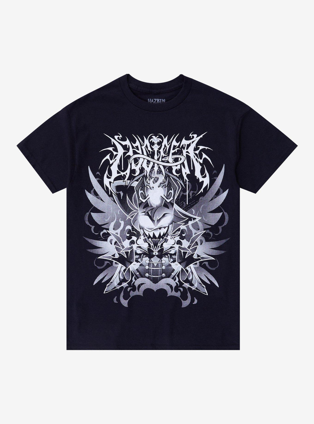 Hazbin Hotel Lucifer Metal T-Shirt 3