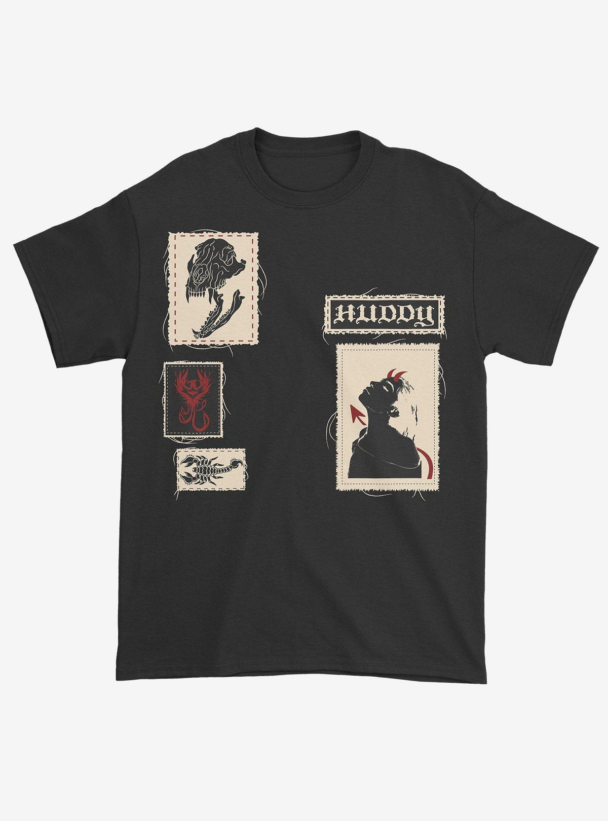 Huddy Icons Patches T-Shirt Hot Topic Exclusive 2