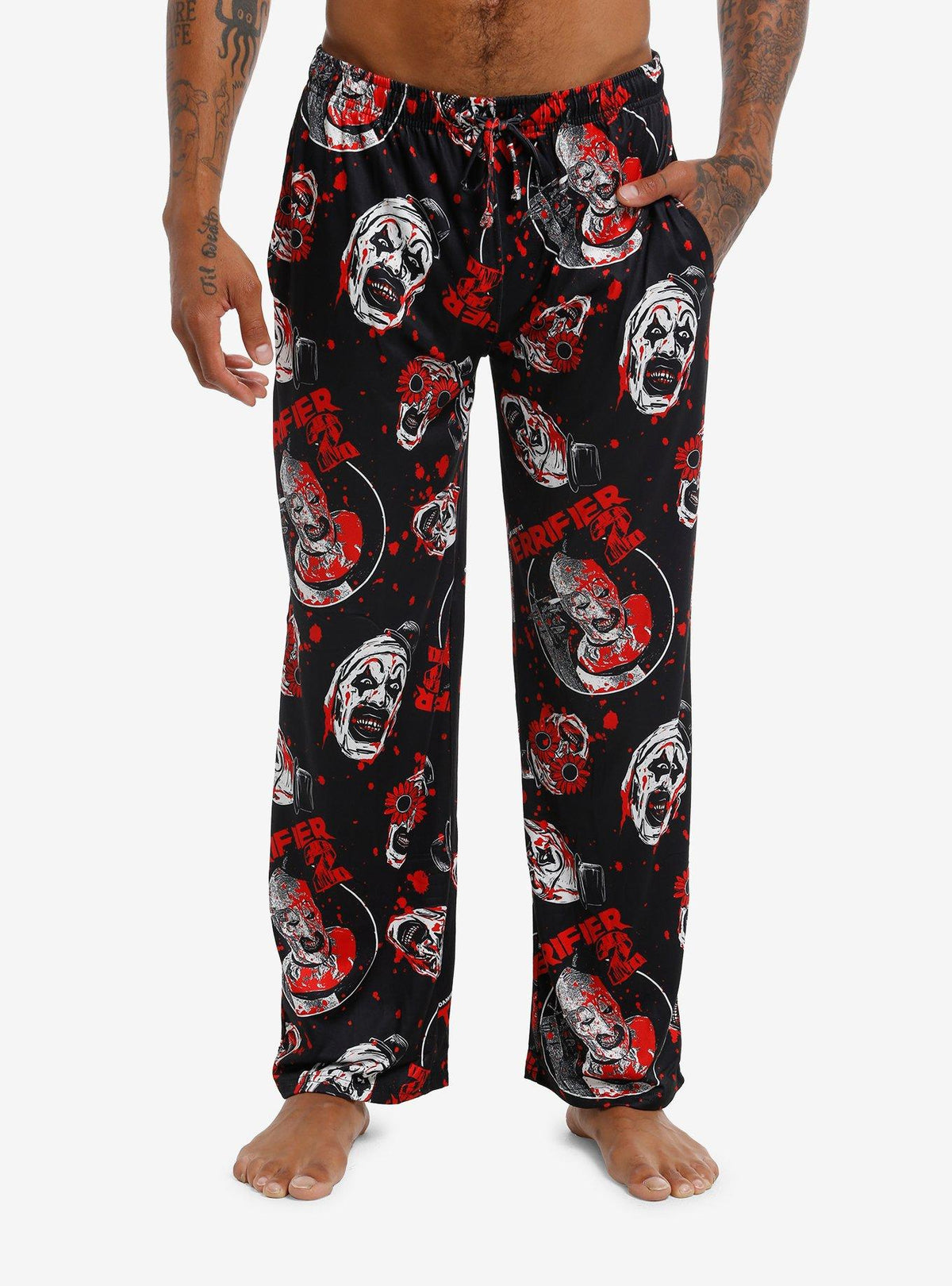Terrifier 2 Art The Clown Pajama Pants