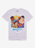 My Adventures With super hero Group Photo T-Shirt