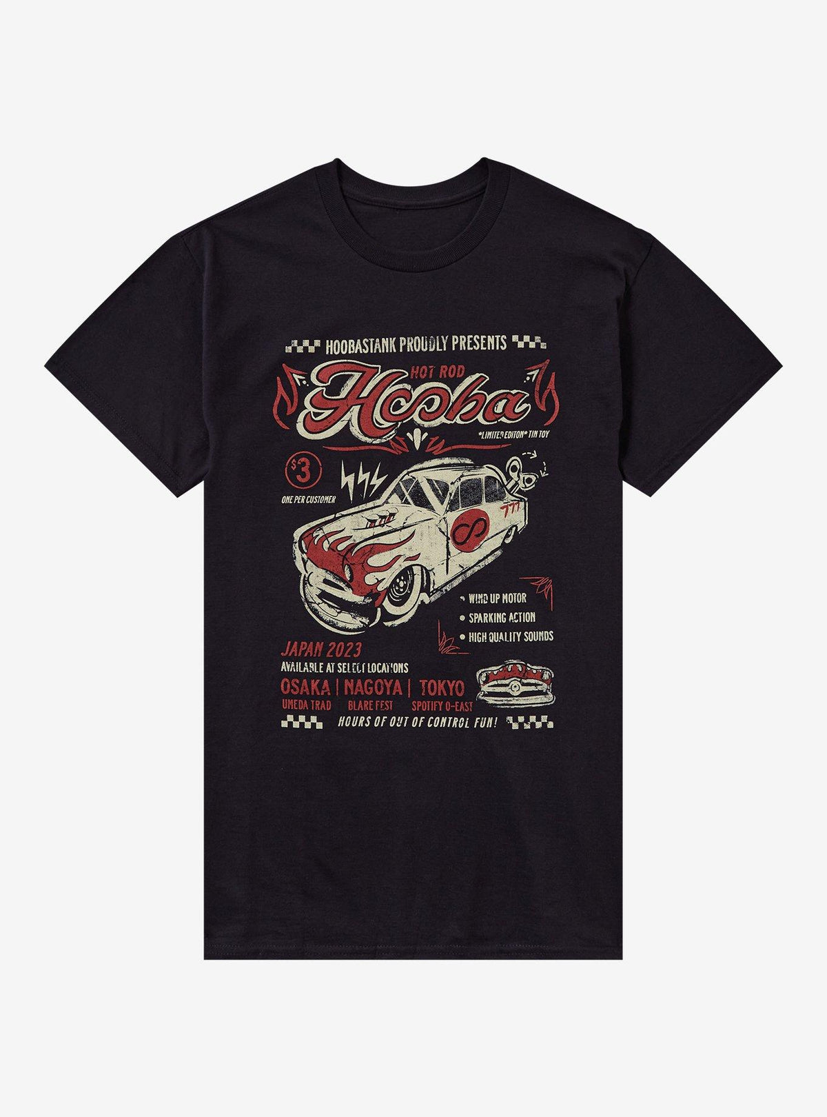 Hoobastank Japan Tour T-Shirt