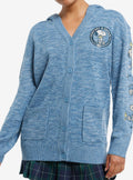 Peanuts Snoopy & Woodstock Girls Oversized Hooded Cardigan