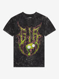 Invader Zim GIR Metal Dark Wash Girls T-Shirt