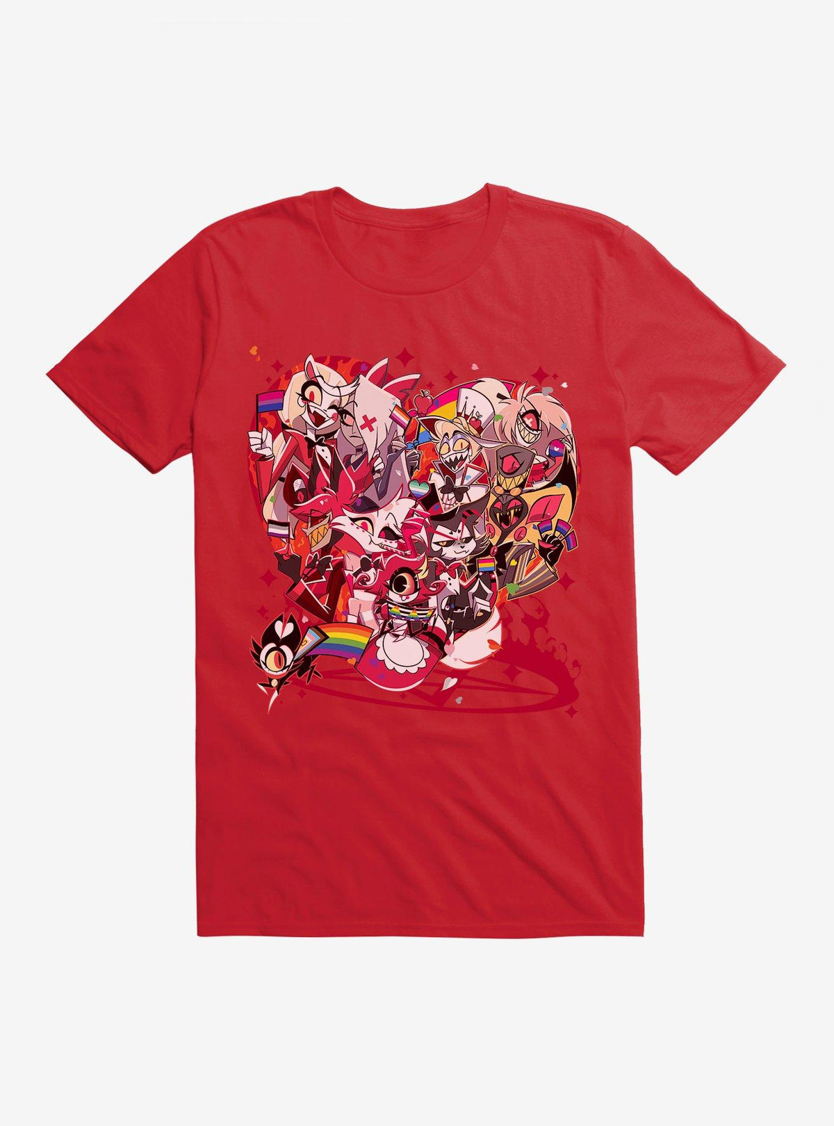 Hazbin Hotel Pride Heart T-Shirt