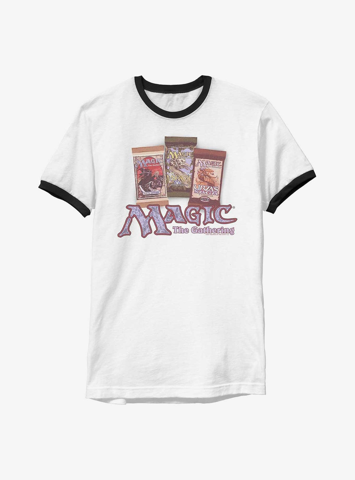 Magic The Gathering Card Packs Ringer T-Shirt