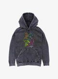 Kingdom Hearts Kingdom Neon Color Mineral Wash Hoodie