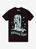 Hatsune Miku Glasses T-Shirt By Yamasan