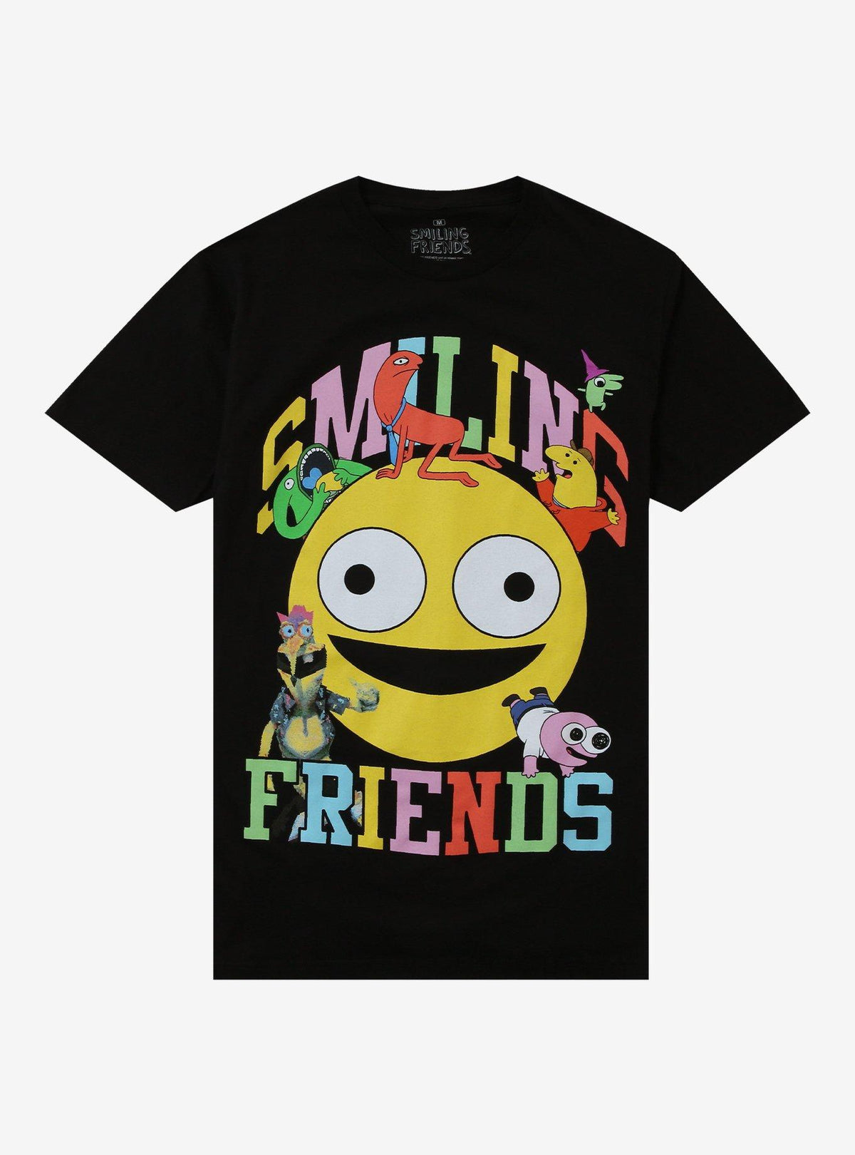 Smiling Friends Characters T-Shirt 2