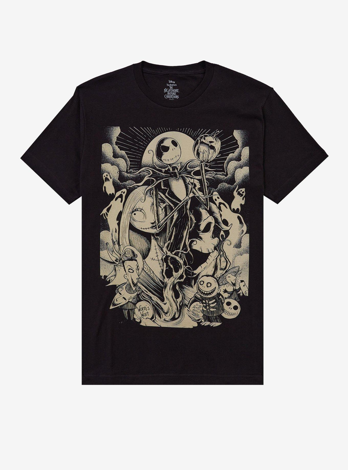spooky holiday Tonal Group Poster T-Shirt 3