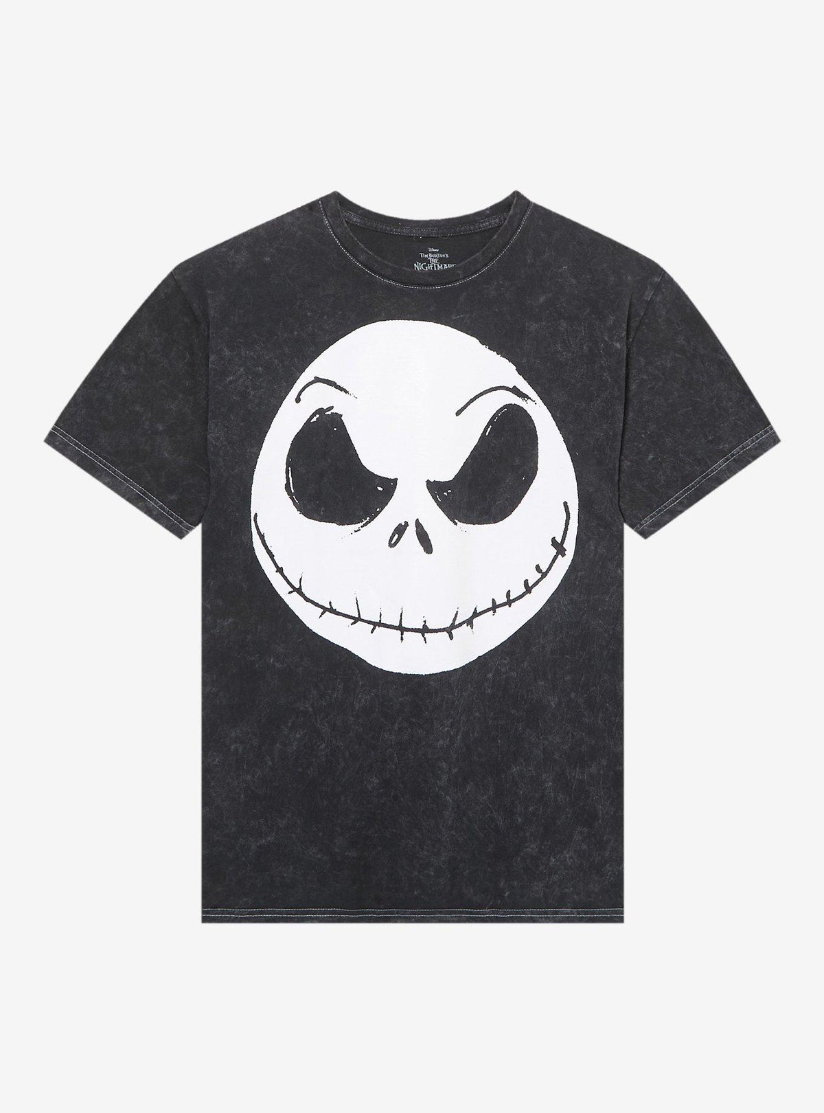 spooky holiday Jack Face Mineral Wash T-Shirt