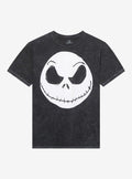 spooky holiday Jack Face Mineral Wash T-Shirt 8