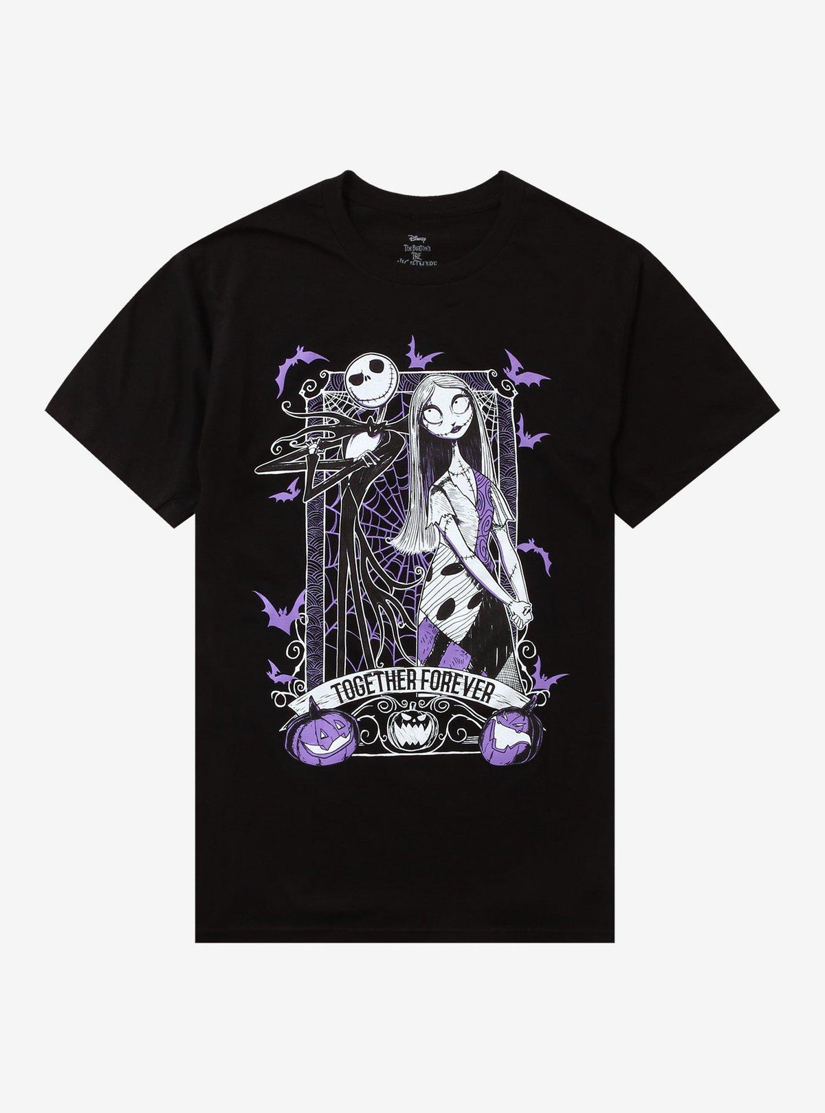 spooky holiday Jack Sally Together Forever T-Shirt 6