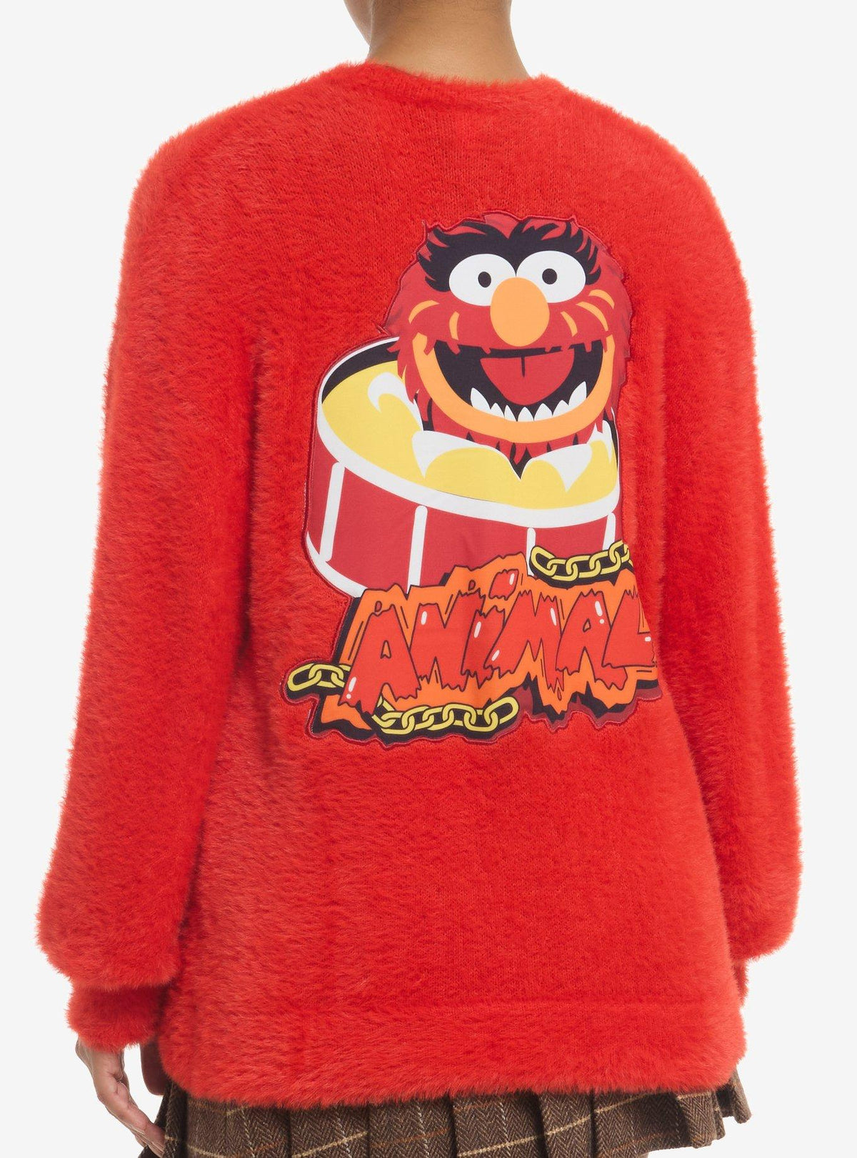 The Muppets Animal Fuzzy Girls Cardigan