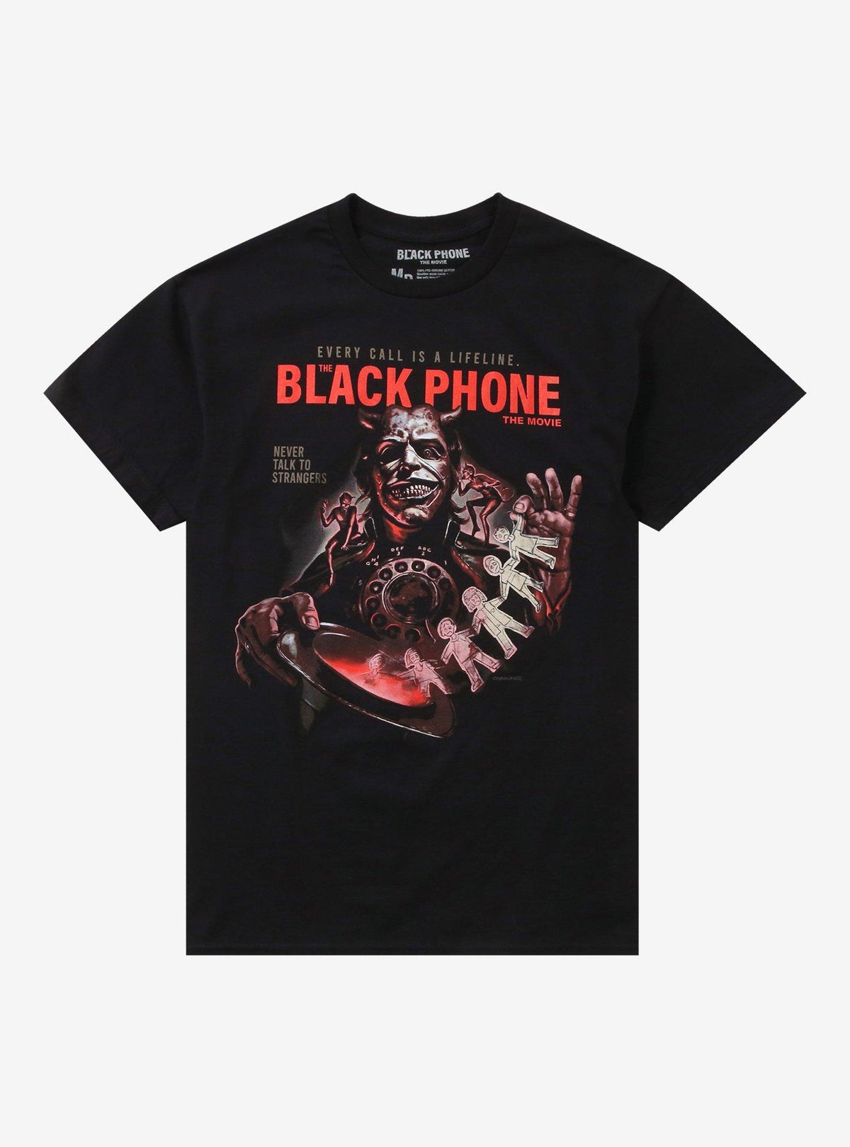 Fright Rags The Black Phone Film Poster T-Shirt