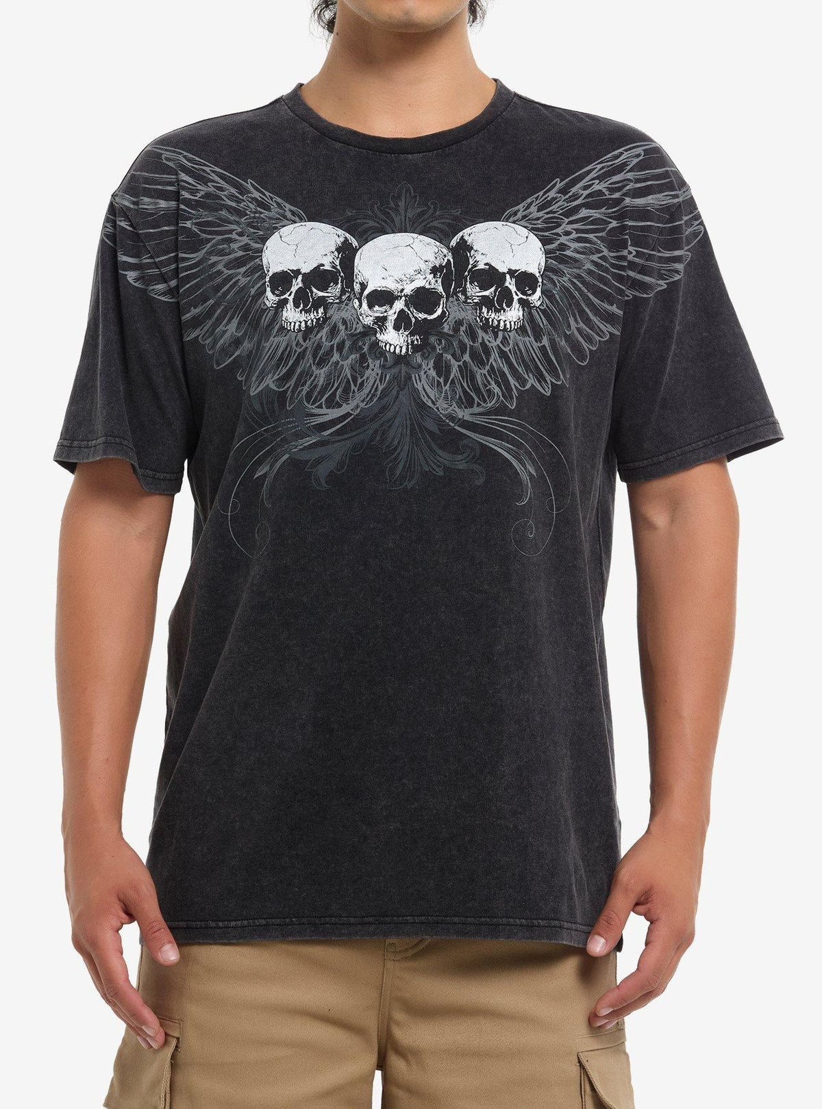Silver Skull Trio T-Shirt