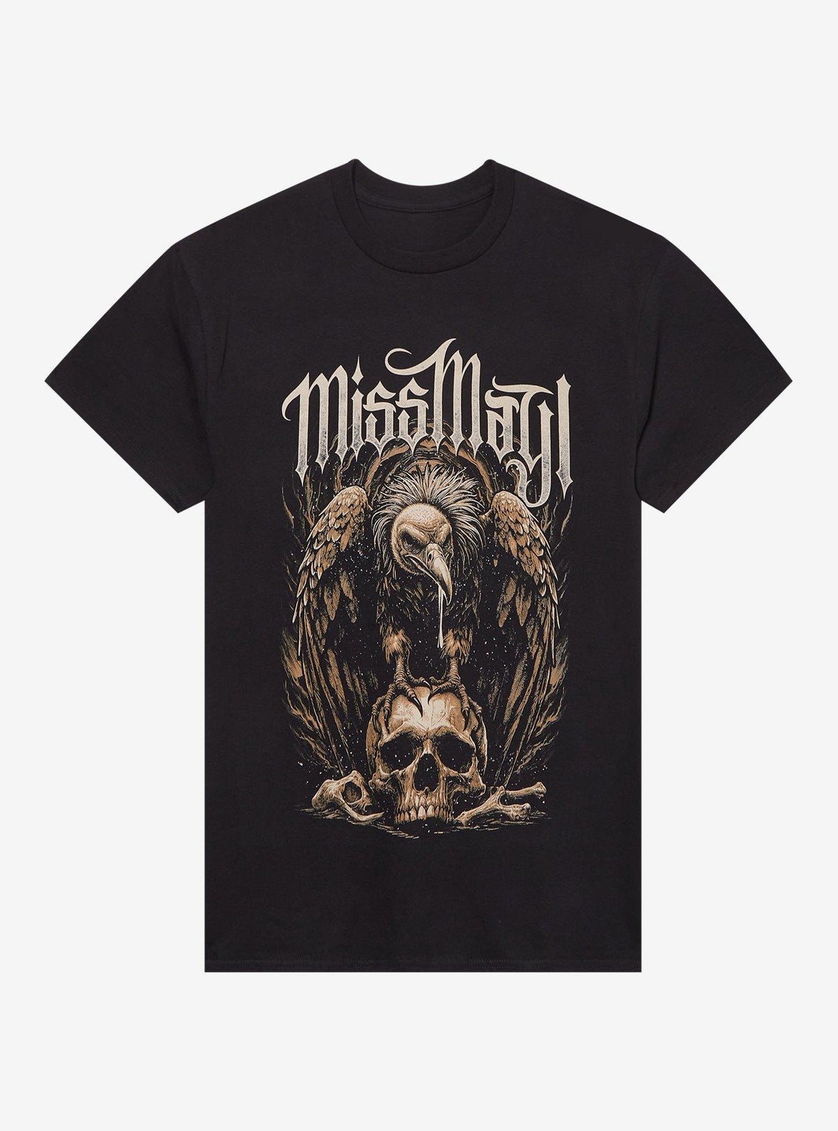Miss May I Vulture Skull T-Shirt