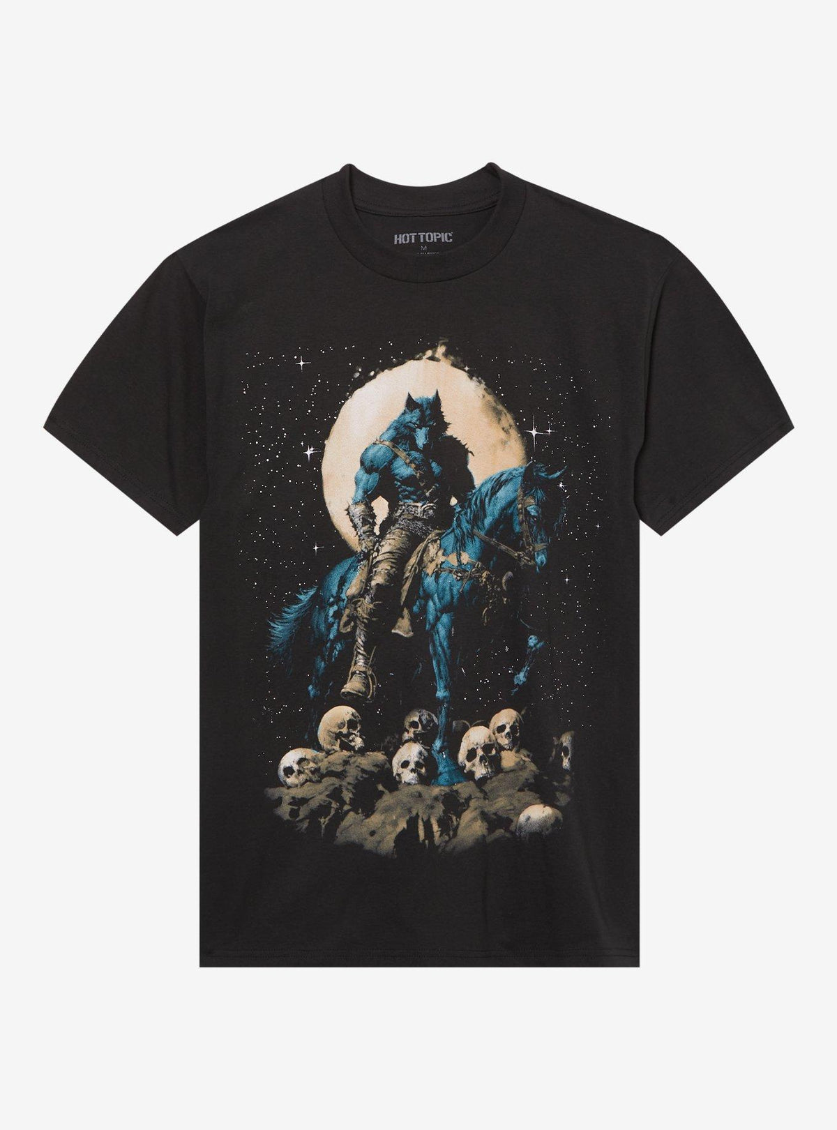 Wolf On Horse T-Shirt