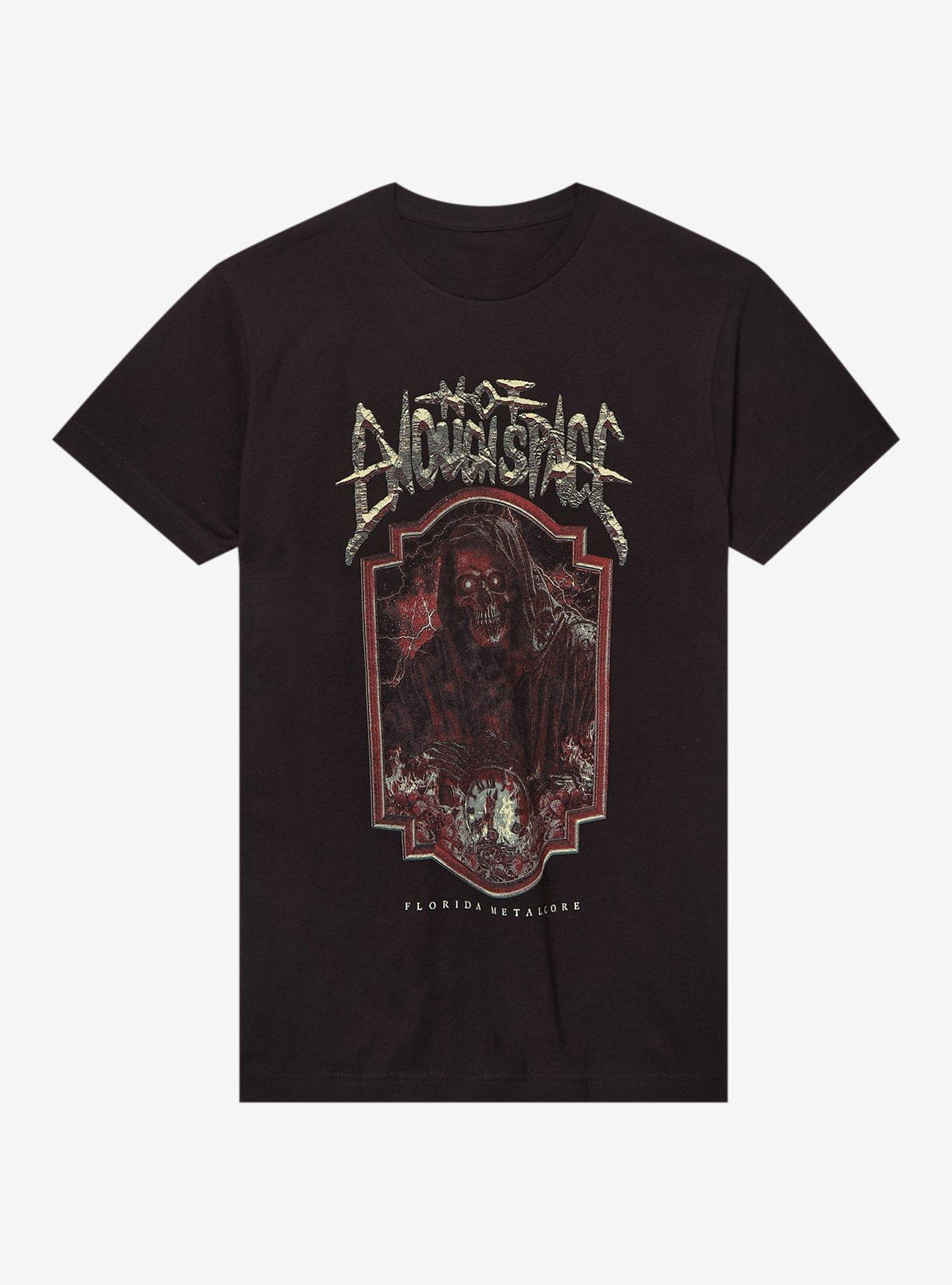 NotEnoughSpace Florida Metalcore Reaper T-Shirt 2