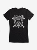 Aggretsuko Metal Crossbones Girls T-Shirt