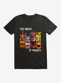animatronic horror Character Panels Extra Soft T-Shirt