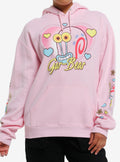 cartoon sea sponge Gary Pink Hoodie