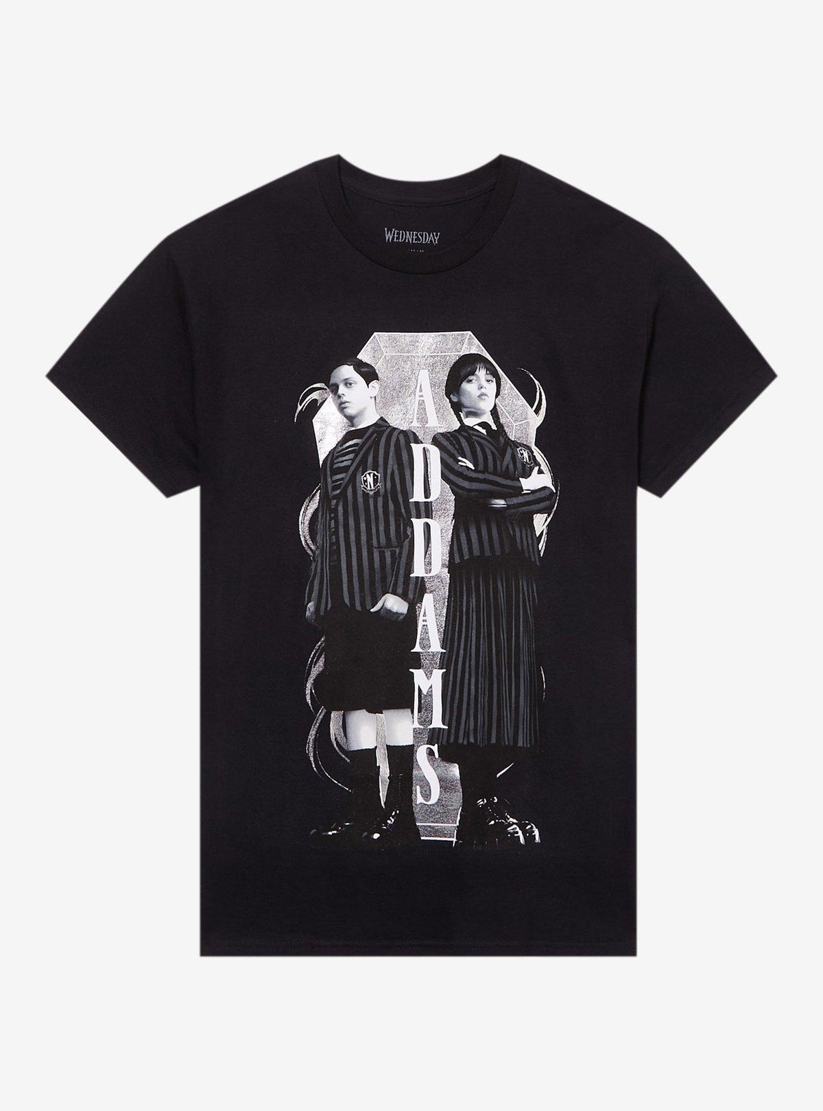 Wednesday Addams Family Duo Girls T-Shirt