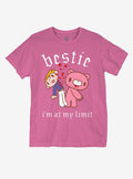 Gloomy Bear Bestie I'm At My Limit Girls T-Shirt