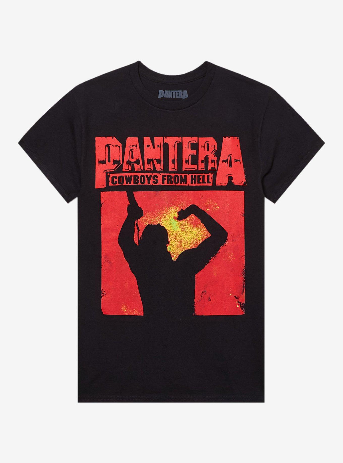 Pantera Cowboys From Hell Silhouette Photo T-Shirt