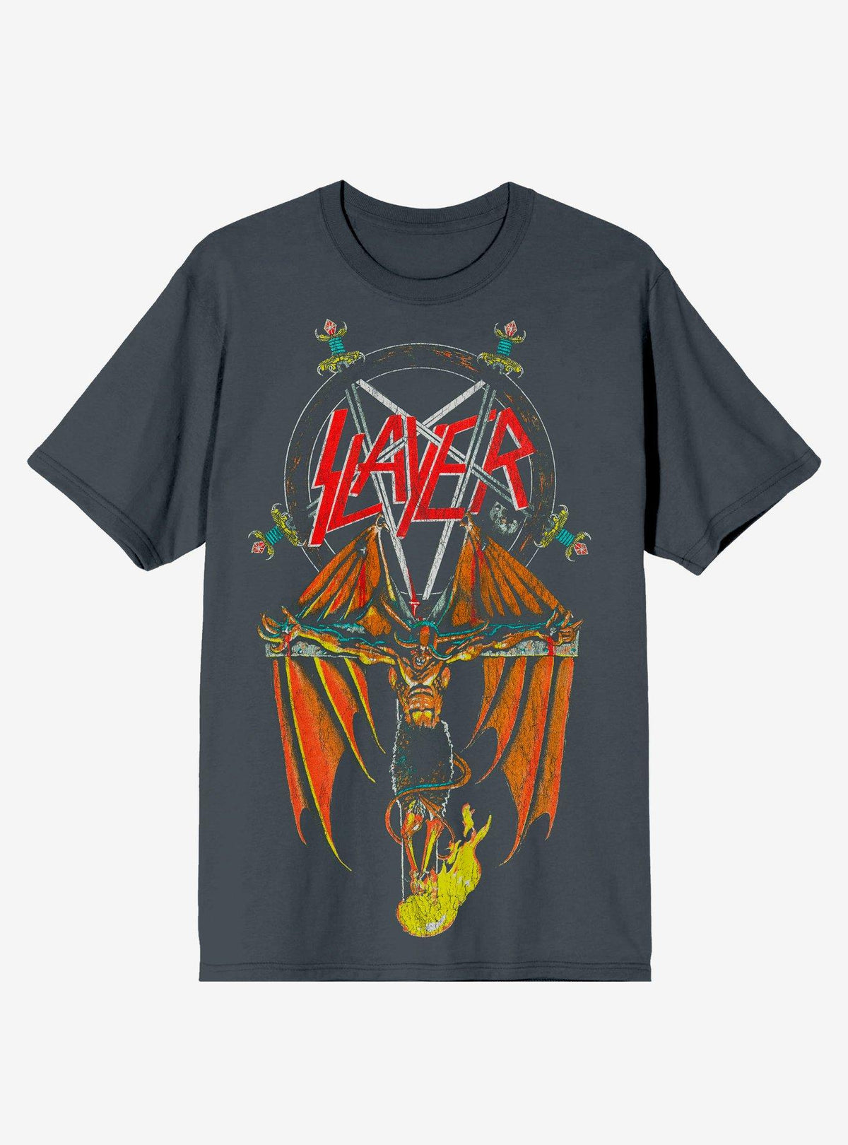 Slayer Crucified Demon T-Shirt 2