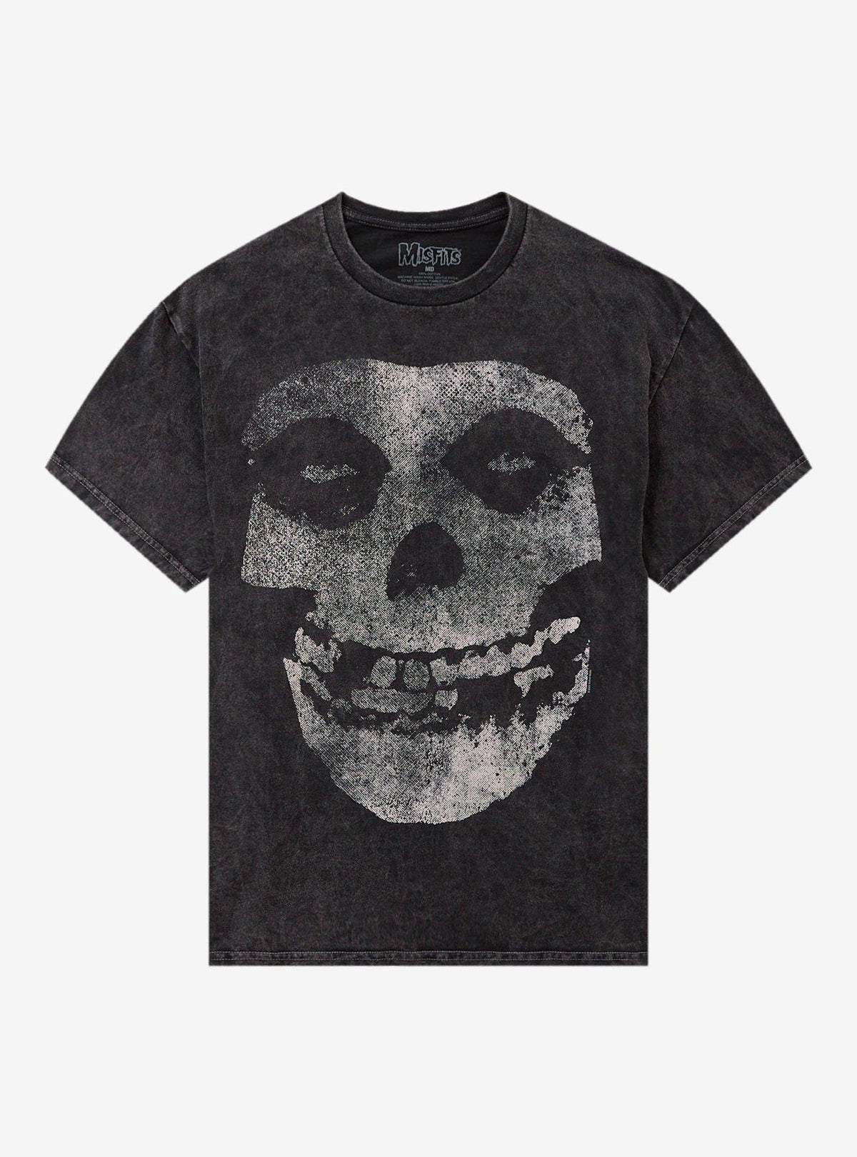 Misfits Fiend Skull Mineral Wash T-Shirt