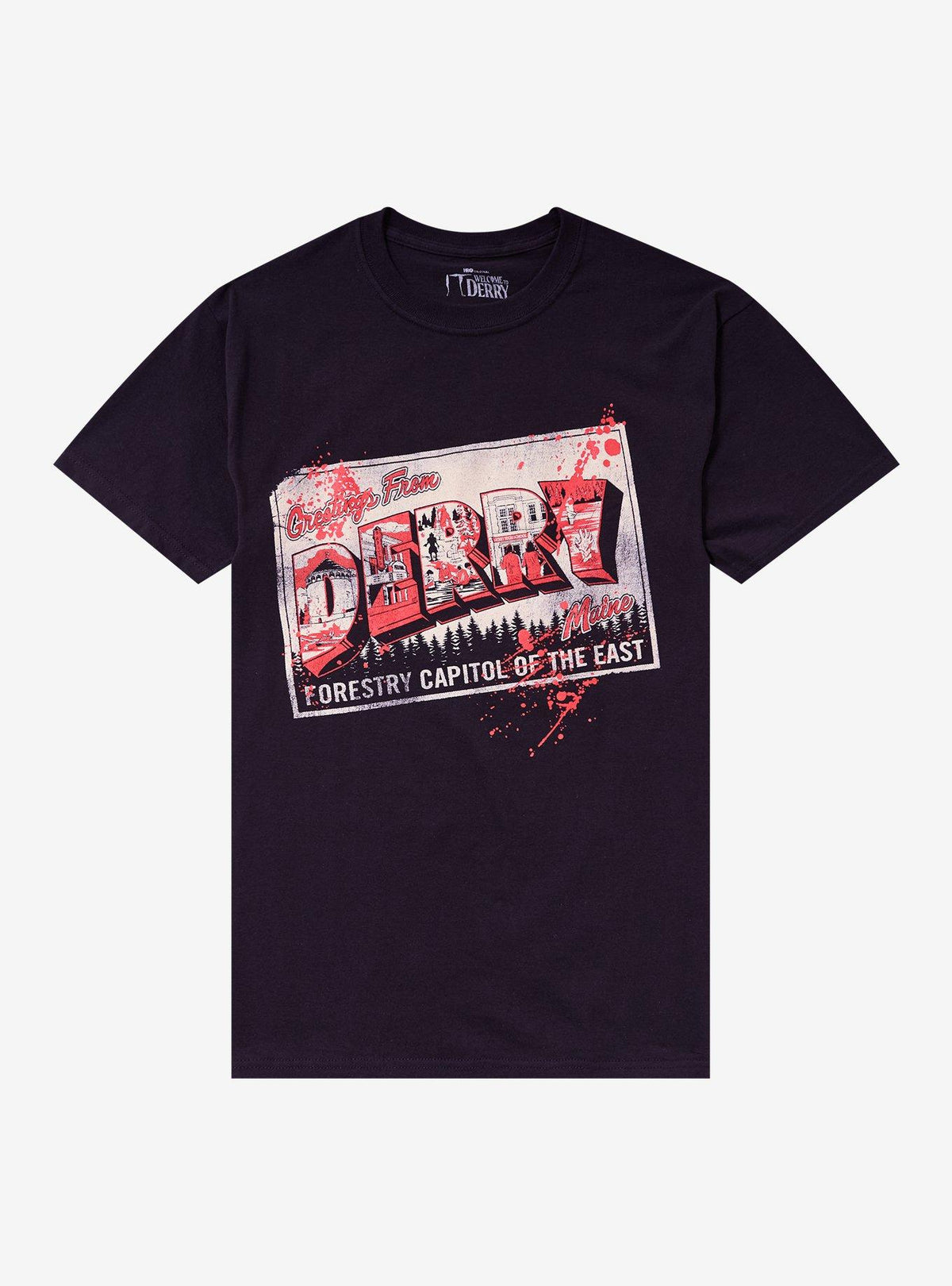 IT Welcome To Derry Sign T-Shirt 2