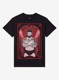 WWE CM Punk Tarot Card T-Shirt By Sketch Scythe